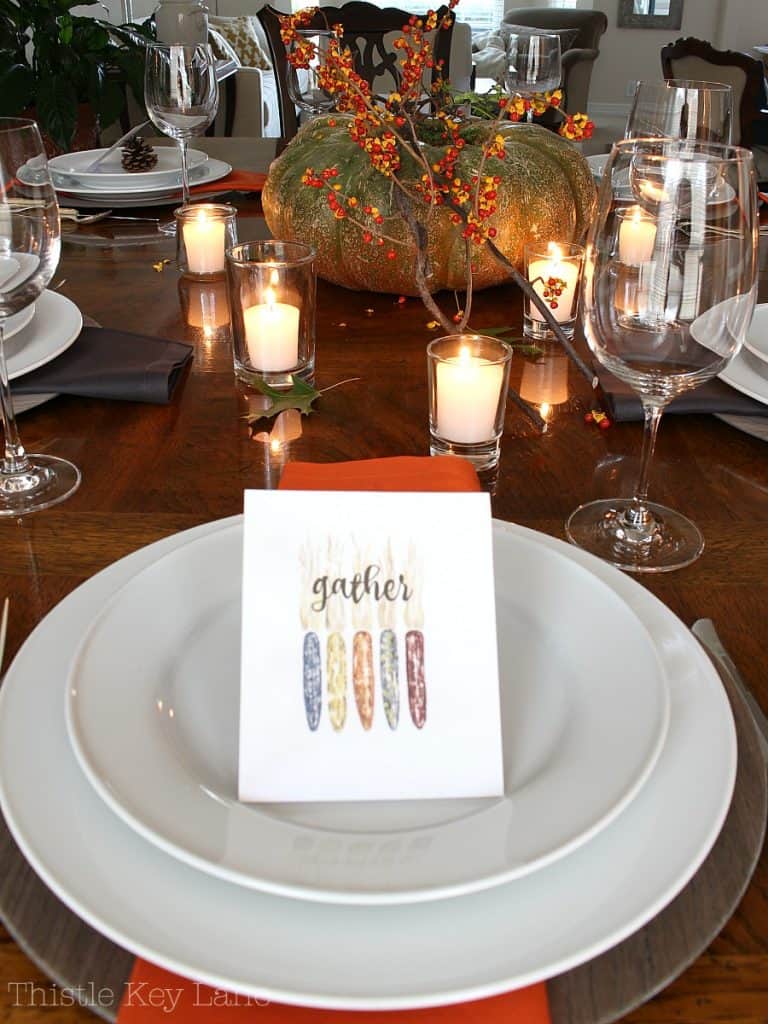 Thanksgiving Centerpiece - Thistle Key Lane