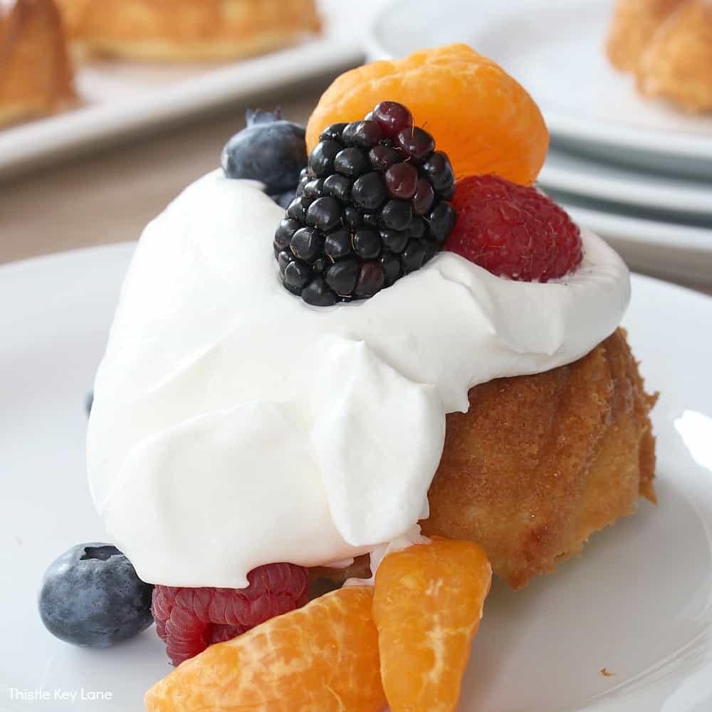 MINI POUND CAKE RECIPE