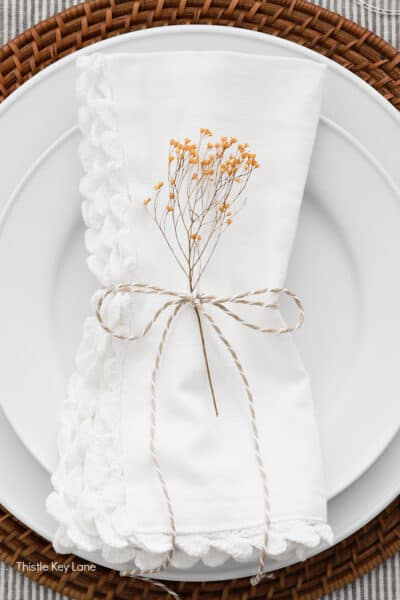 Thanksgiving Dough Bowl Tablescape - Thistle Key Lane
