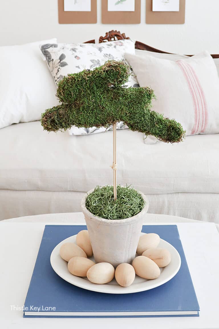How To Make A Bunny Topiary - Thistle Key Lane