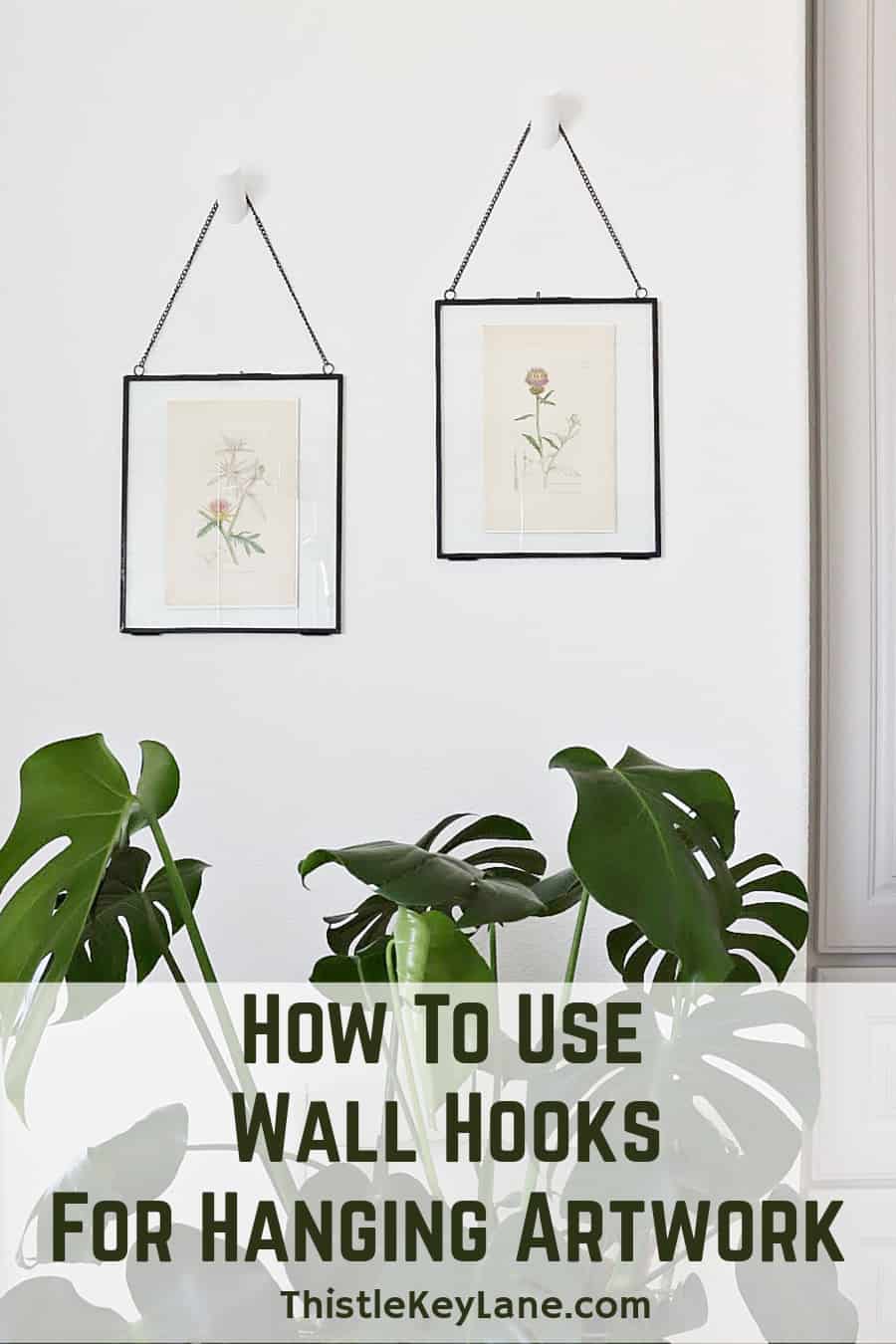 How To Use Wall Hooks For Hanging Artwork Thistle Key Lane