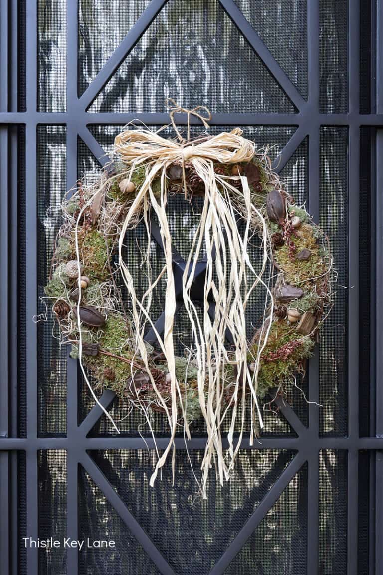 Classic Fall Decorating For A Small Porch - Thistle Key Lane
