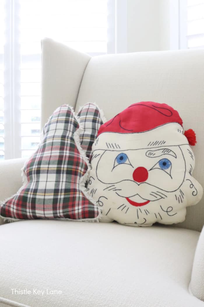 Homemade christmas pillows hotsell