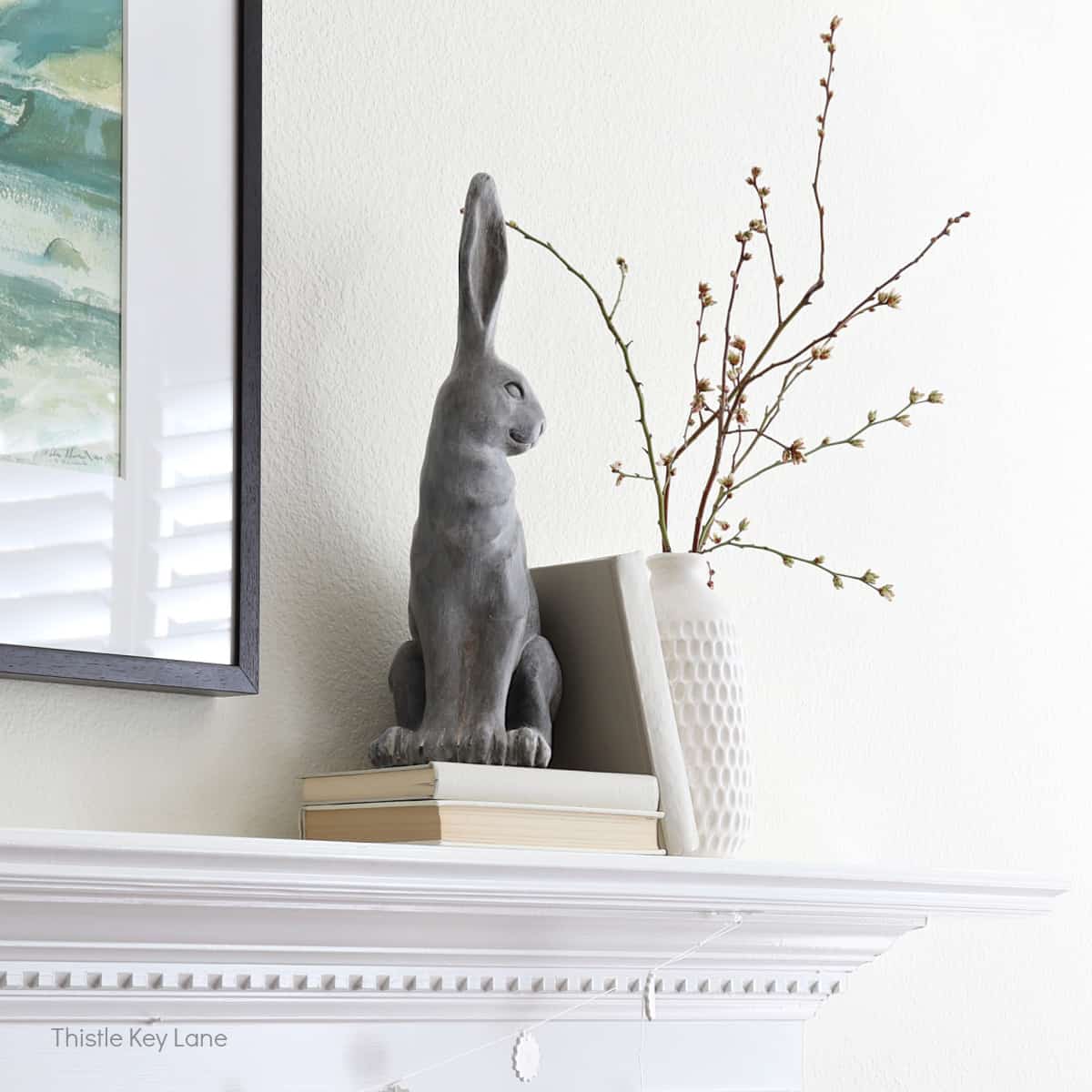 Early Spring Botanical Mantel