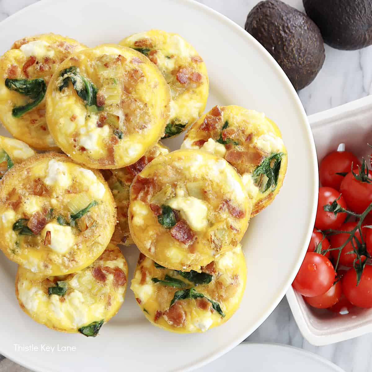 Bacon Leek And Spinach Egg Bites Recipe Thistle Key Lane