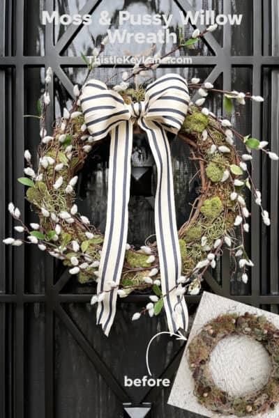 Small Porch Styling For Spring - Thistle Key Lane