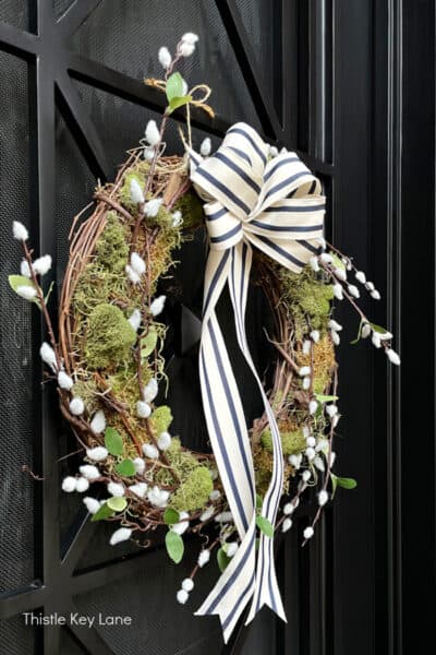 Small Porch Styling For Spring - Thistle Key Lane