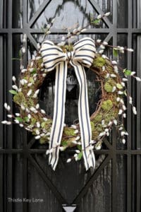 Small Porch Styling For Spring - Thistle Key Lane