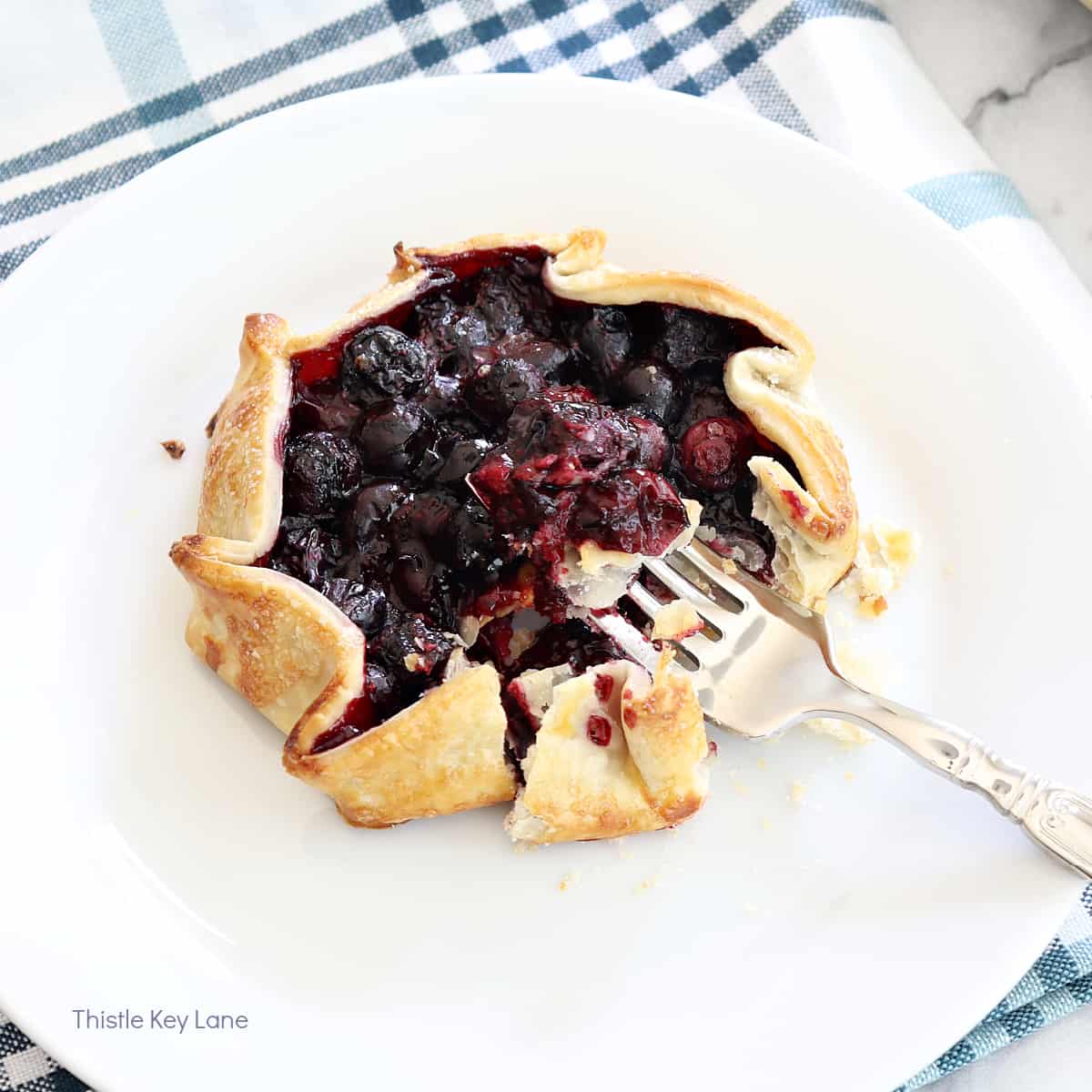 Mini Blueberry Galette Recipe
