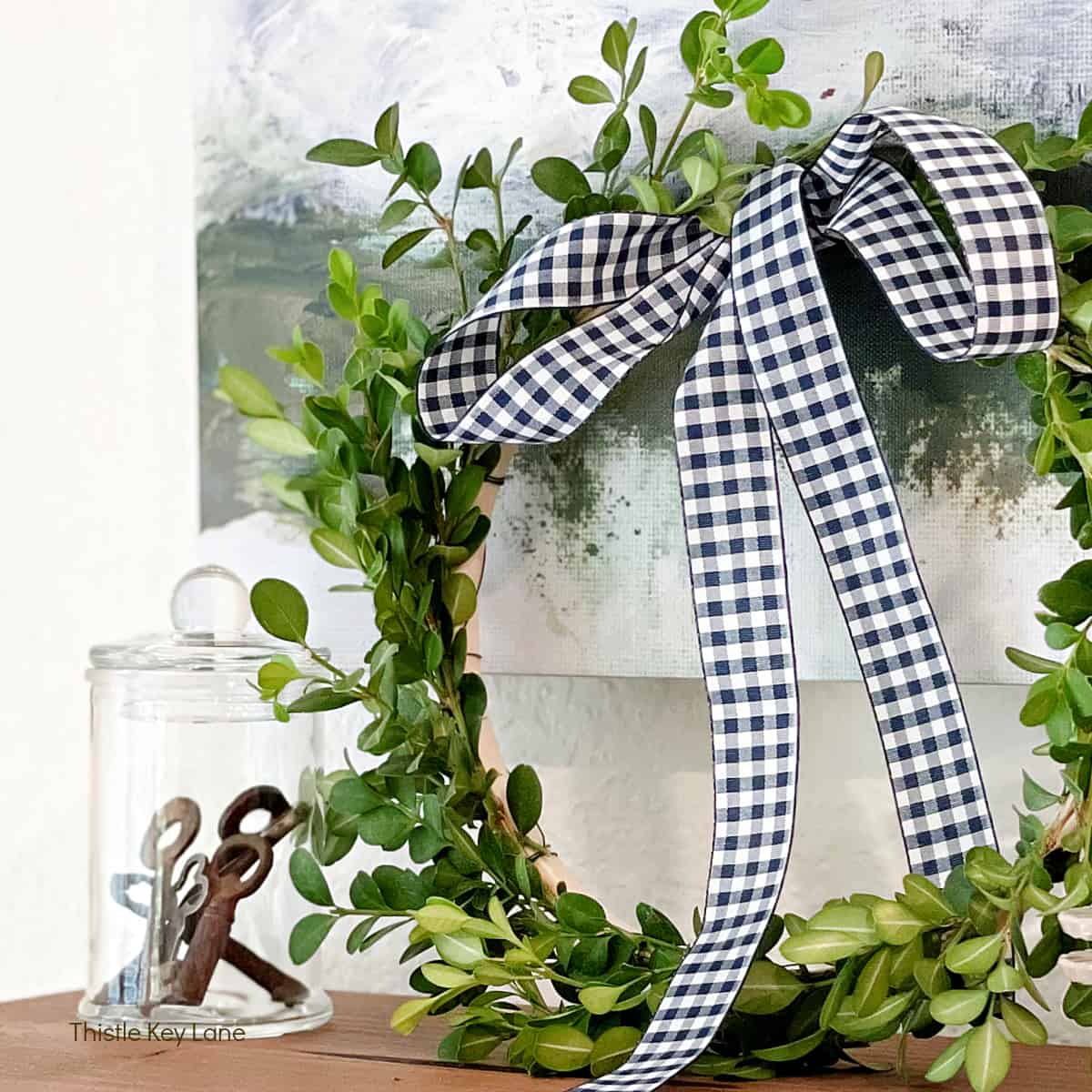 Three Ways To Style A Boxwood Wreath For Summer