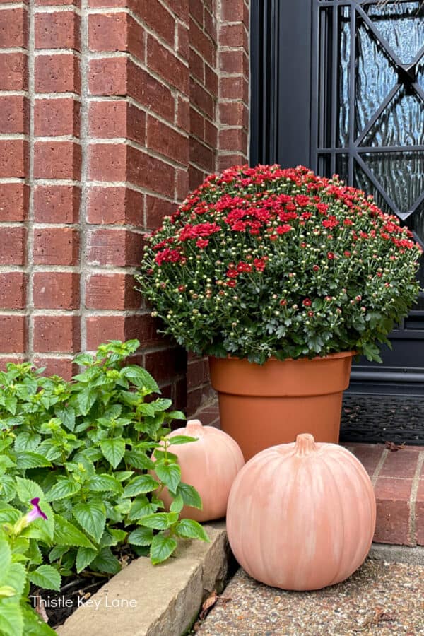 Updating Store Bought Wreaths For Fall - Thistle Key Lane