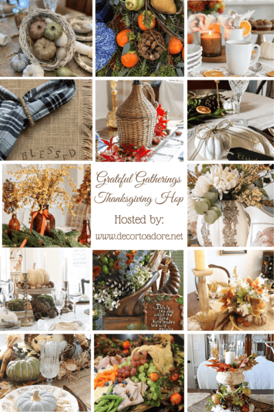 Use What You Have Thanksgiving Tablescape - Thistle Key Lane