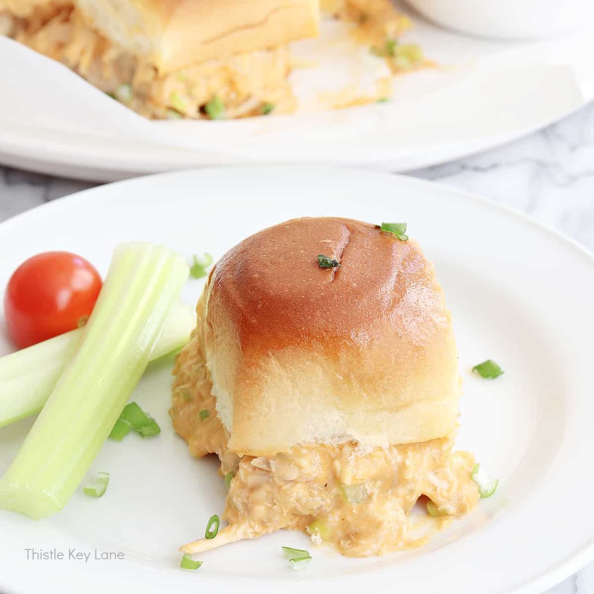 Easy Buffalo Chicken Sliders Recipe