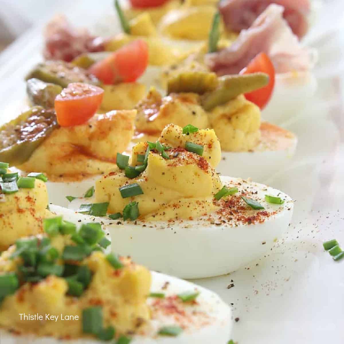 Spicy Bacon Deviled Eggs Recipe
