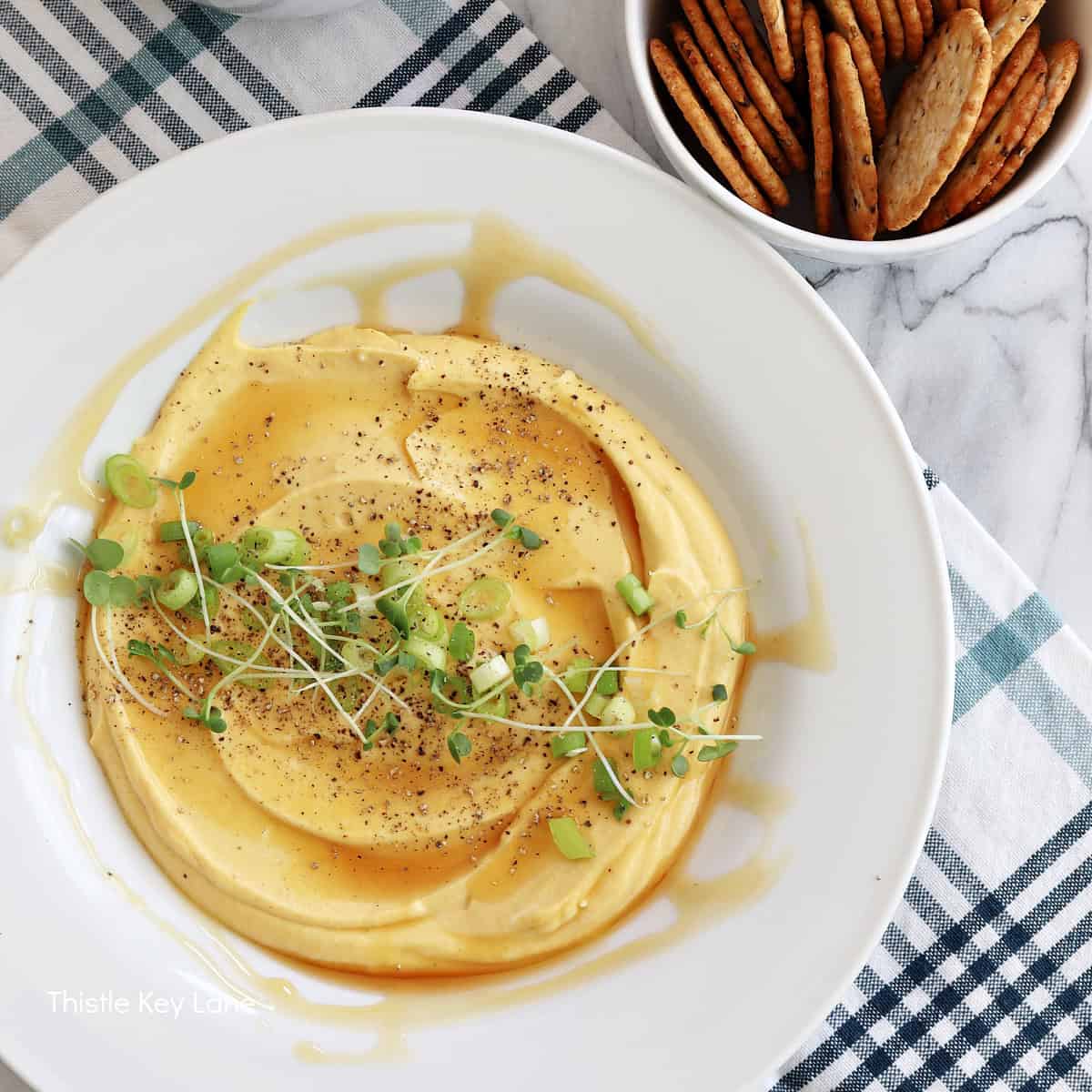Savory Pumpkin Goat Cheese Dip Recipe