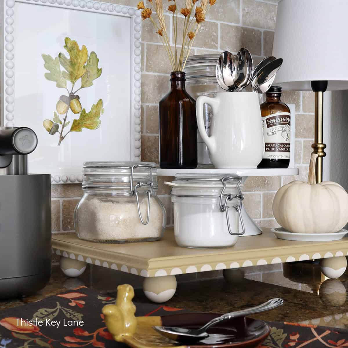 Fall Coffee Station Styling