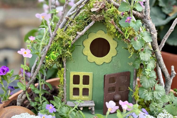 How To Make A Flower Pot Fairy Garden