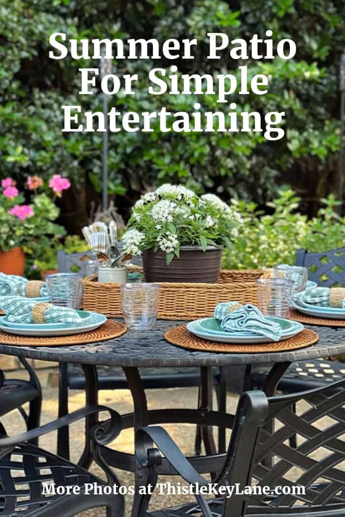 Breezy Summer Patio Tour