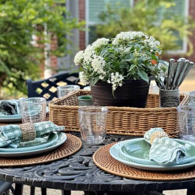 Breezy Summer Patio Tour