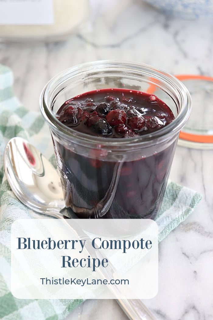 Blueberry Compote Recipe.
