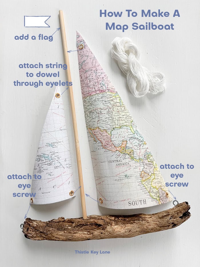 How to diagram to make a sailboat. How To Make A Map Sailboat.
