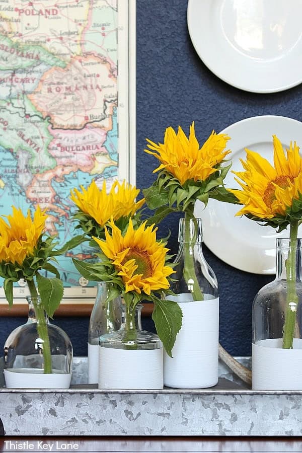 Summer To Fall Sunflower Arrangement