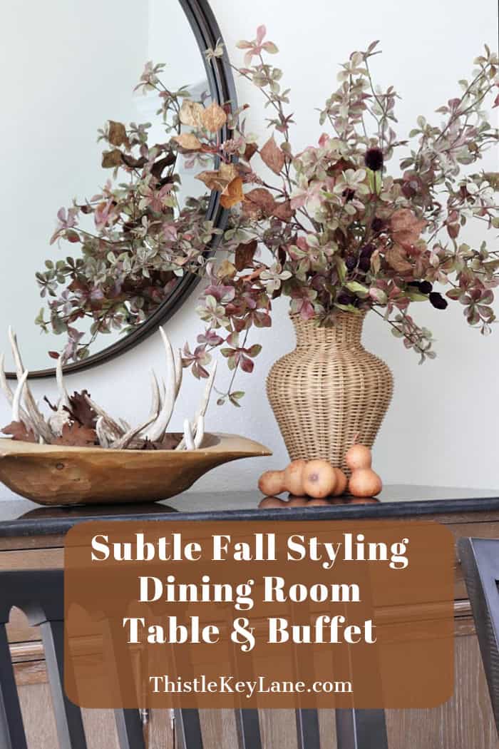 Dining Room Update And Fall Styling.