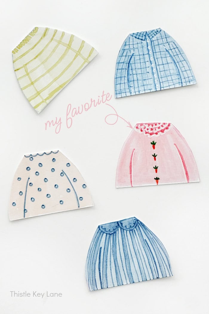 Paper clothes for portraits. Egg Carton Animal Portraits.