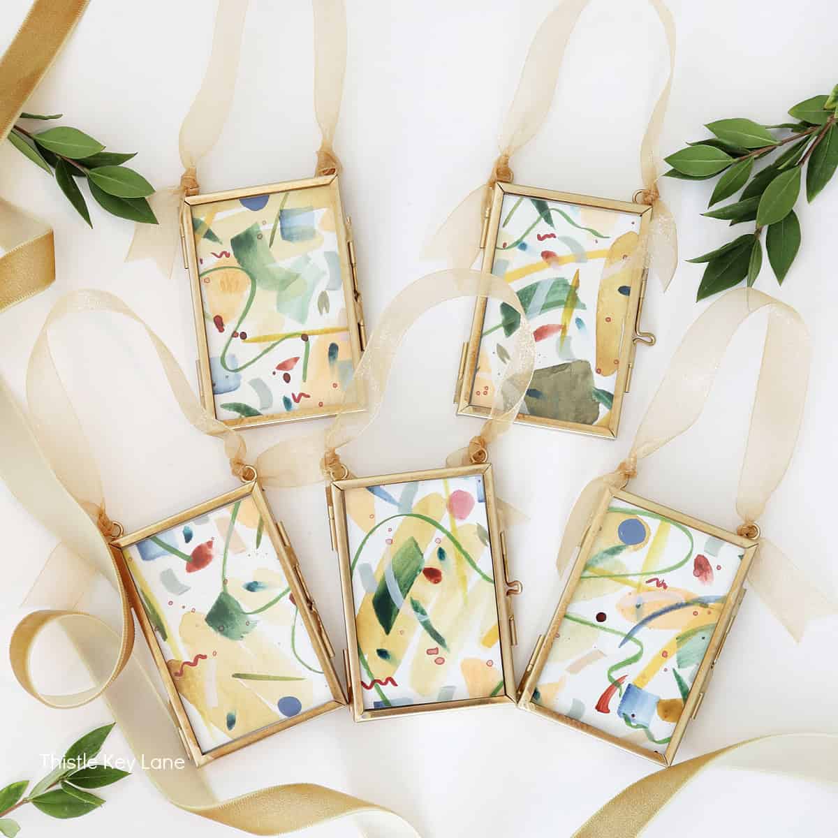 Frame Abstract Ornaments