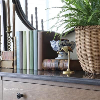 Summer To Fall Sideboard Styling