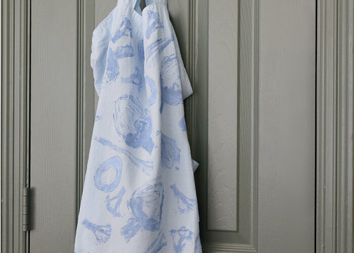 DIY Vegetable Stamped Apron