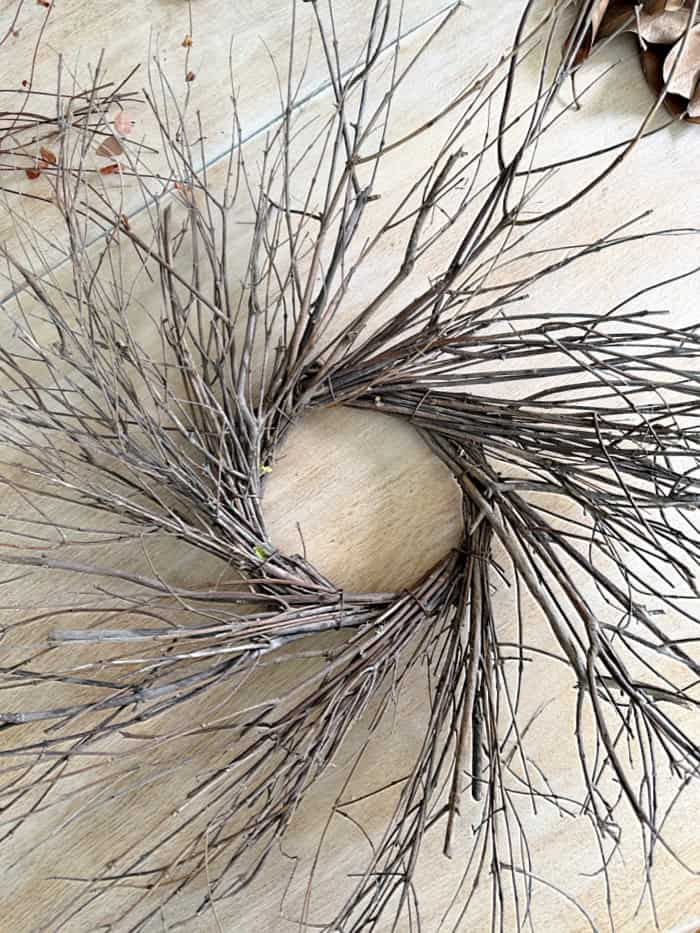 Twig Wreath.